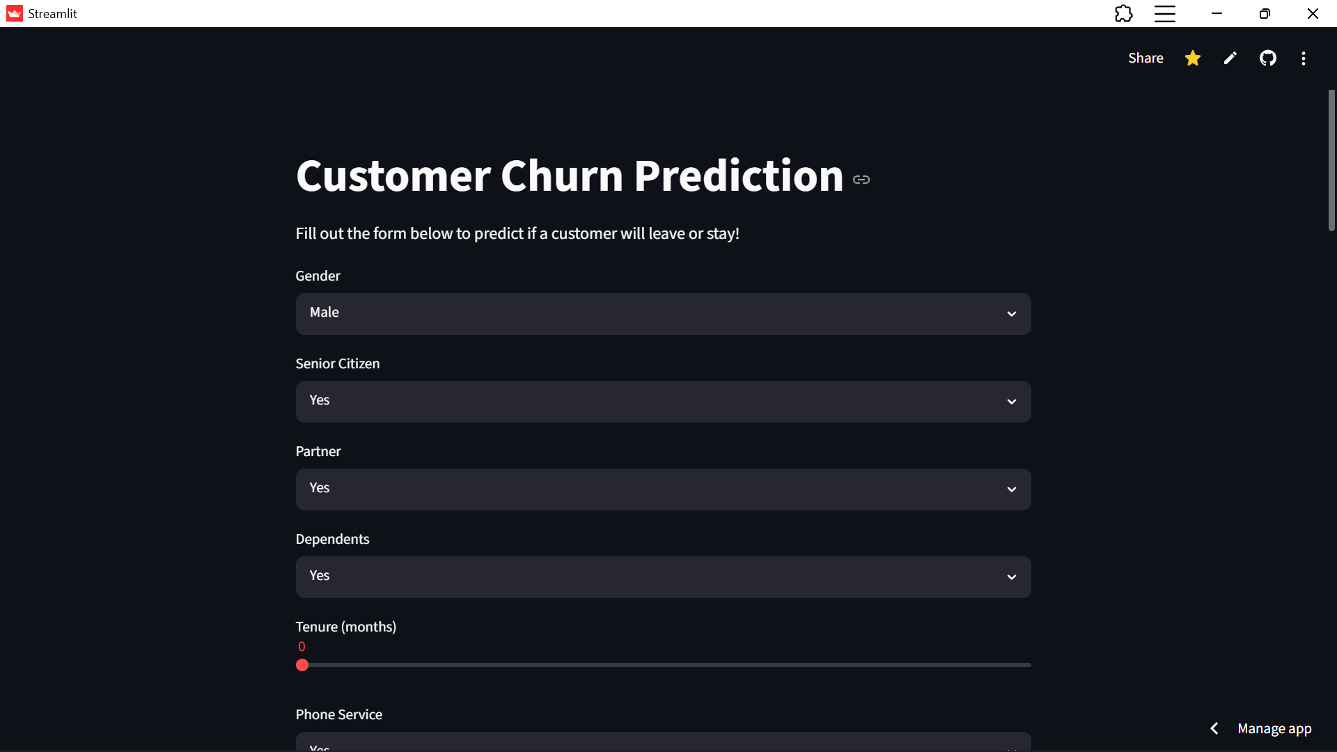 Customer Churn Prediction preview